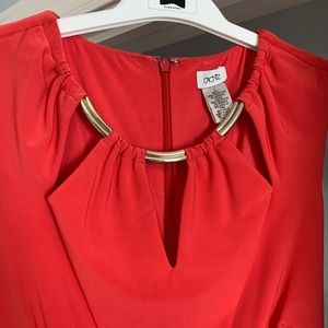 Beautiful coral dress